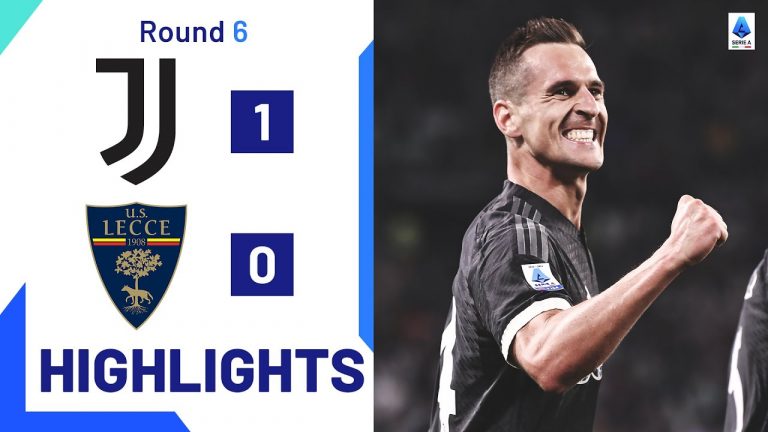 «Ювентус» 1-0 «Лечче». Видеообзор