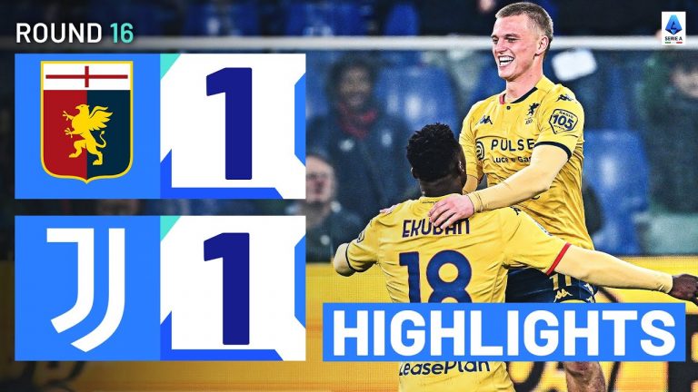 «Дженоа» 1:1 «Ювентус». Видеообзор