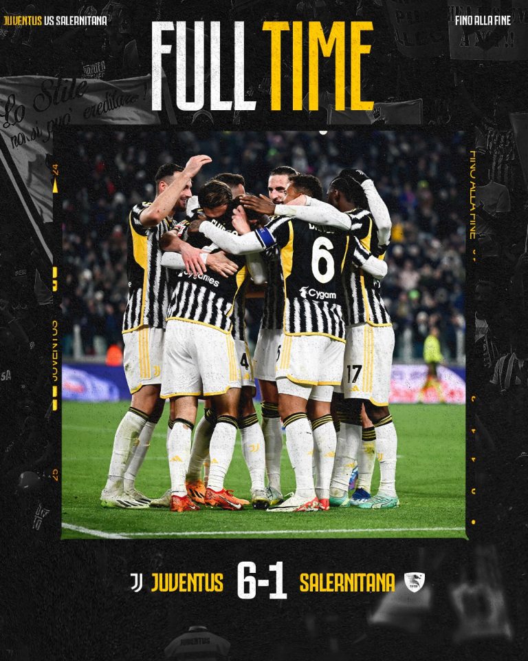 «Ювентус» 6:1 «Салернитана»