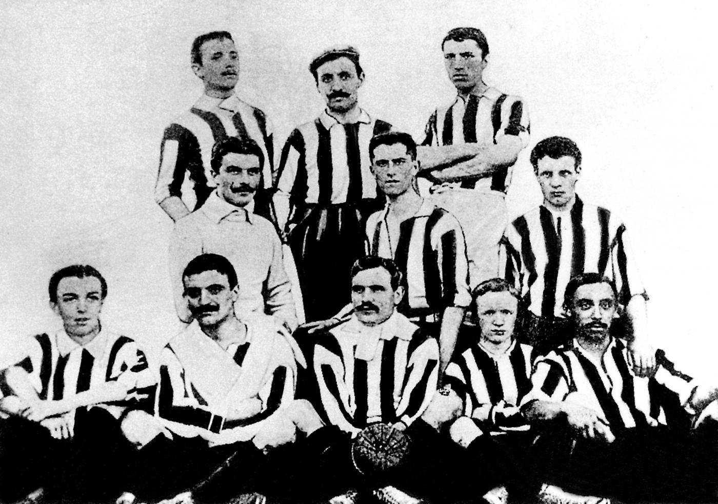 Ювентус — чемпион Италии 1905 года, состав команды