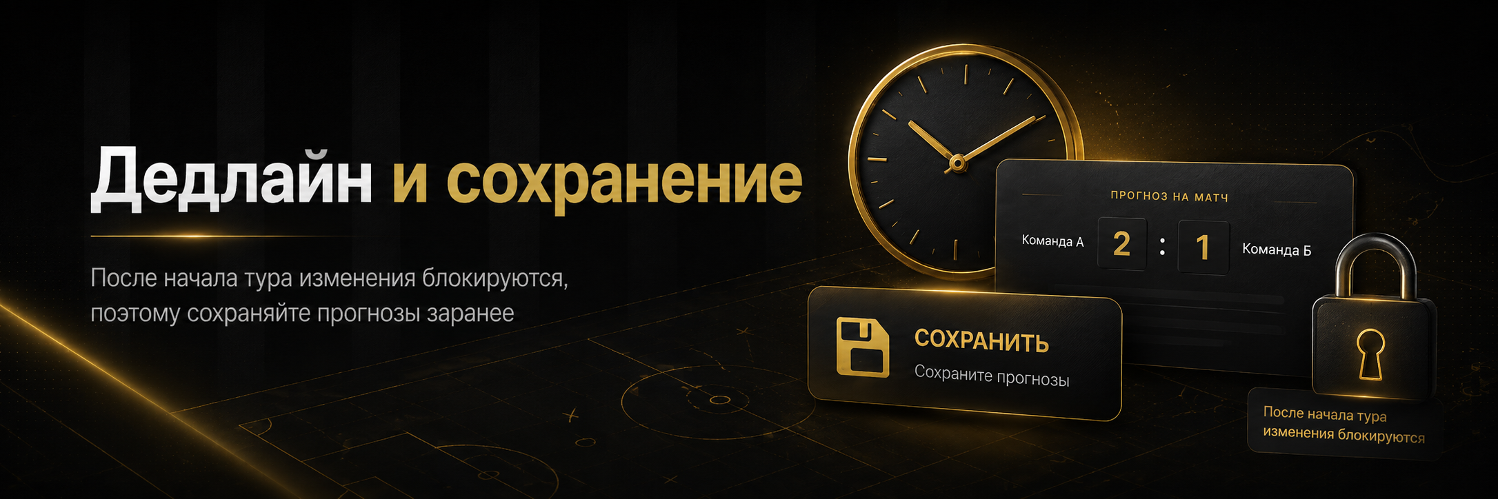 Дедлайн приёма прогнозов и сохранение